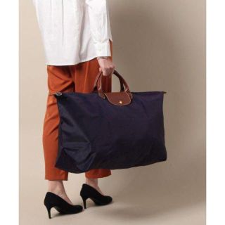 ロンシャン(LONGCHAMP)のロンシャン プリアージュ トートバッグ　XL　パープル(ボストンバッグ)