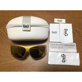 ドルチェアンドガッバーナ(DOLCE&GABBANA)の極美品　ドルチェ&ガッバーナ　サングラス(サングラス/メガネ)