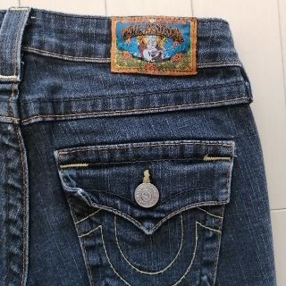 トゥルーレリジョン(True Religion)のTRUE RELIGION  ブーツカット デニムジーンズ　２５インチ(デニム/ジーンズ)