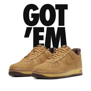 ナイキ(NIKE)のNIKE Air Force 1 Low Wheat Mocha エアフォース1(スニーカー)