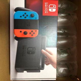 ニンテンドウ(任天堂)のNintendo Switch Joy-Con (L) ネオンブルー/ (R) (家庭用ゲーム機本体)