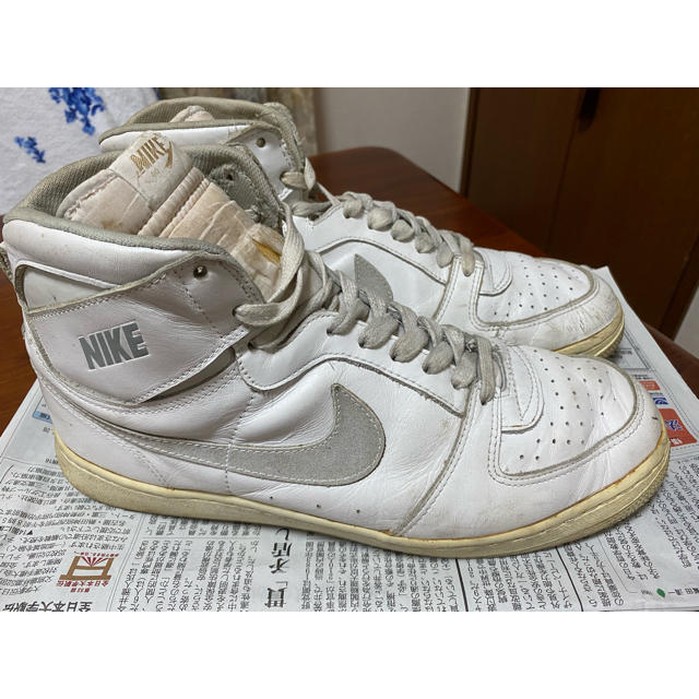 1985 NIKE CONVENTION 白×灰 US12スニーカー