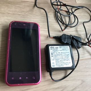 エーユー(au)のau エーユー スマホ　IS05　初期化済　稼働品(スマートフォン本体)