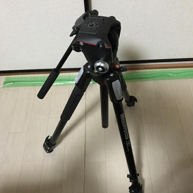 Manfrotto MT190XPRO3 アルミ フルードビデオ雲台付き 種類豊富な品