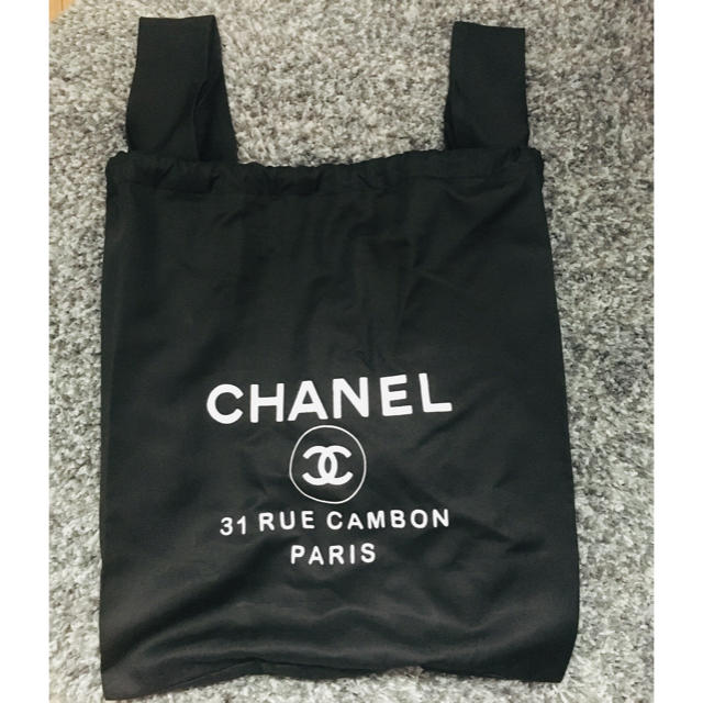 CHANEL - CHANELノベルティ2wayエコバッグの通販 by Sunday CHANEL - CHANELノベルティ2wayエコバッグの通販 by Sunday