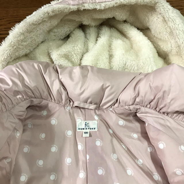 kumikyoku（組曲）(クミキョク)のうさ耳コート キッズ/ベビー/マタニティのキッズ服女の子用(90cm~)(コート)の商品写真