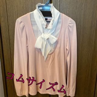 コムサイズム(COMME CA ISM)のコムサイズム　リボンシャツ　(シャツ/ブラウス(長袖/七分))