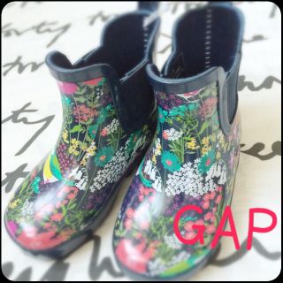 ベビーギャップ(babyGAP)の新品 GAP レインブーツ サイドゴア(長靴/レインシューズ)