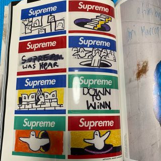 シュプリーム(Supreme)のセンス 11月号 supremeステッカーのみ(ファッション)