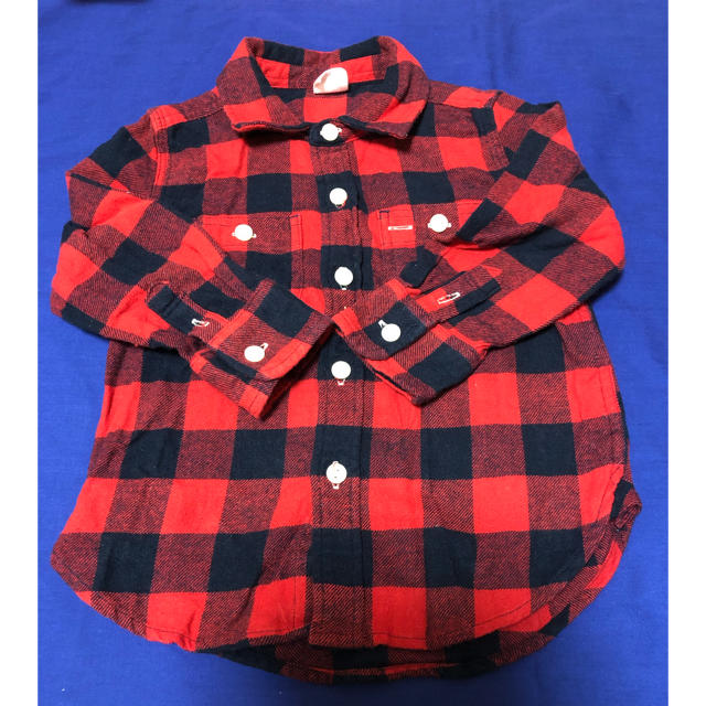 babyGAP(ベビーギャップ)のbabyGAP チェックシャツ　90 キッズ/ベビー/マタニティのキッズ服男の子用(90cm~)(その他)の商品写真