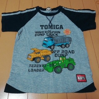 タカラトミー(Takara Tomy)のMusMusM×TOMICAコラボTシャツ120(Tシャツ/カットソー)