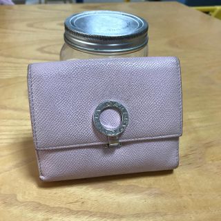 ブルガリ(BVLGARI)のブルガリ　二つ折財布　ピンク(財布)