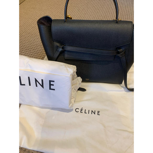 celine(セリーヌ)の⭐︎使用2回美品⭐︎セリーヌ  ベルトバッグミニ レディースのバッグ(ショルダーバッグ)の商品写真