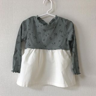 シマムラ(しまむら)の新品未使用タグ付き♡しまむら　ベビー　チュニック　90サイズ(Tシャツ/カットソー)