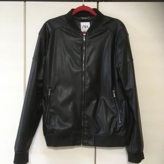 ザラ(ZARA)のZARA  革ジャケット　XL(レザージャケット)