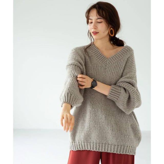 TODAYFUL(トゥデイフル)のmarjour  BULKY KNIT PULLOVER レディースのトップス(ニット/セーター)の商品写真