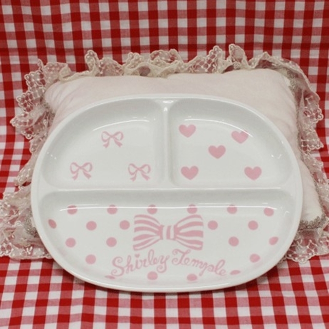 Shirley Temple(シャーリーテンプル)のシャーリーテンプル  オリジナルプレート  2枚 インテリア/住まい/日用品のキッチン/食器(テーブル用品)の商品写真