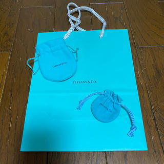 ティファニー(Tiffany & Co.)のショップ袋と巾着袋2個(ショップ袋)
