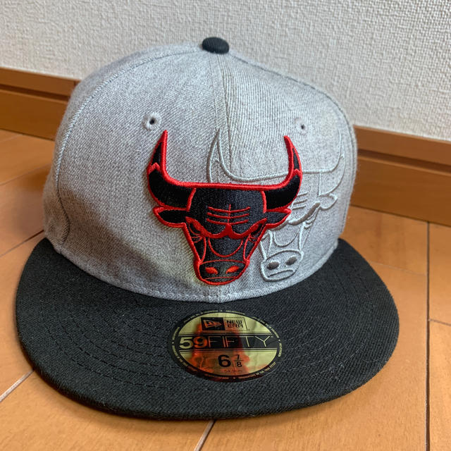 NEW ERA(ニューエラー)のnew era kids  6 7/8 54.9cm chicago bulls キッズ/ベビー/マタニティのこども用ファッション小物(帽子)の商品写真