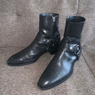 Saint Laurent - SAINT LAURENT PARIS ワイアットハーネスブーツの通販