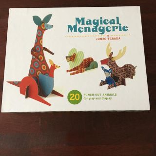 未使用 寺田順三 magical menagerie 20×20(知育玩具)