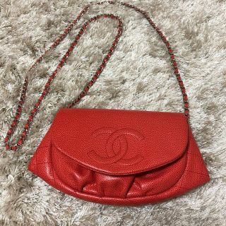 シャネル(CHANEL)のシャネル　ハーフムーン　ポシェット(ショルダーバッグ)