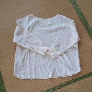 コムサイズム(COMME CA ISM)の【ほぼ未使用】COMME CA ISM ワッフルプルオーバー(Tシャツ(長袖/七分))