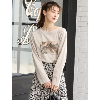 フィフス(fifth)の♡fifth グラフィックプリントロングスリーブTシャツ♡(Tシャツ/カットソー(七分/長袖))