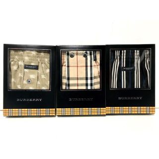 バーバリー(BURBERRY)の新品【バーバリー　BURBERRY】トランクス　3点セット(トランクス)