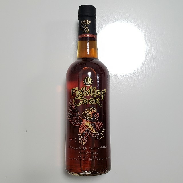 ファイティングコック 6年 表記あり 終売 希少 食品/飲料/酒の酒(ウイスキー)の商品写真