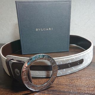 ブルガリ(BVLGARI)のBVLGARI ベージュ バックルベルト(ベルト)