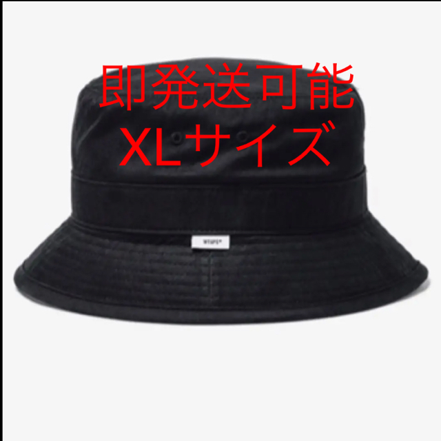 ブラックBLACKサイズWTAPS 20AW BUCKET HAT ブラック XL
