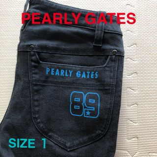 パーリーゲイツ(PEARLY GATES)の【中古品】パーリーゲイツ　レディースパンツ(ウエア)