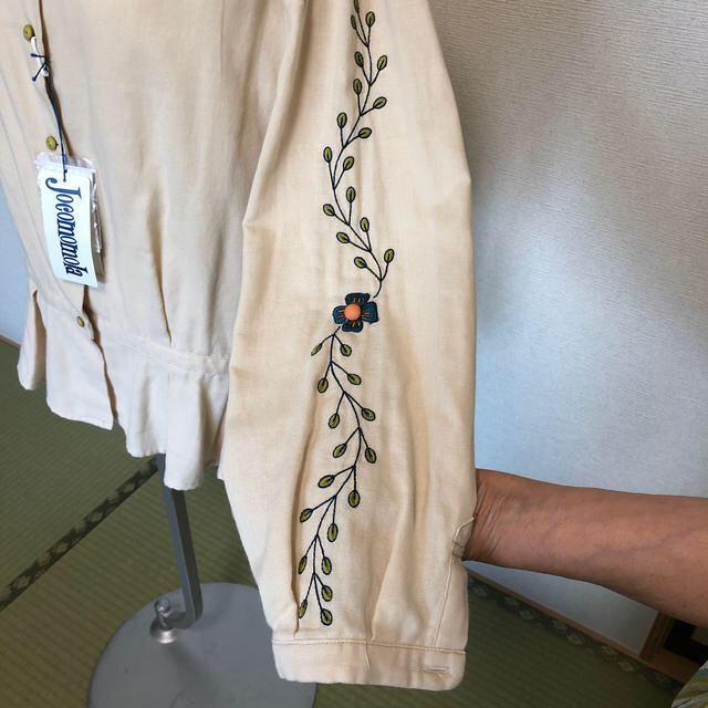 Jocomomola(ホコモモラ)のJocomomolaオーガニックコットン刺繍ブラウス レディースのトップス(シャツ/ブラウス(長袖/七分))の商品写真