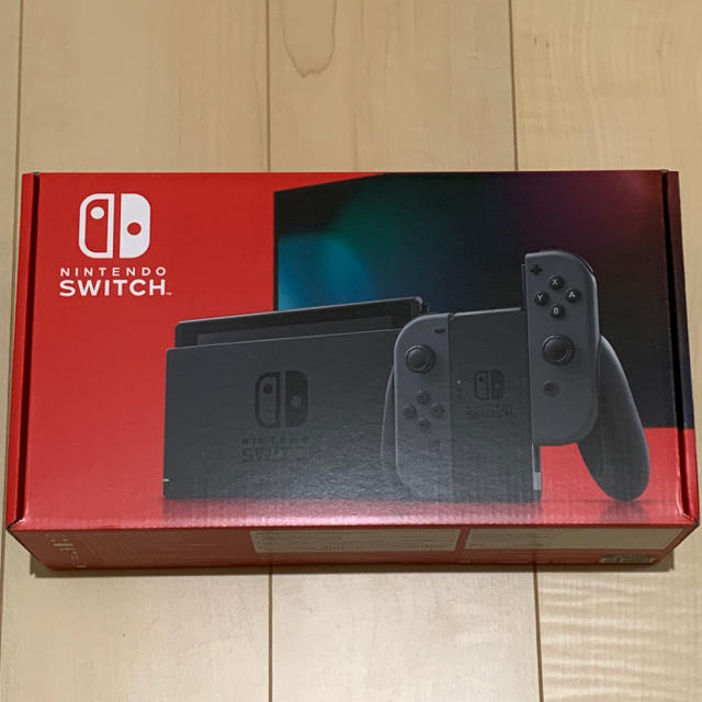 Nintendo Switch - 未開封 Nintendo Switch 本体 グレー 一式セットの通販 by ナカムララ's shop