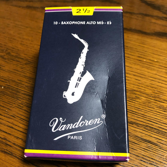バンドレン 青箱 リード 2.5 アルトサックス用 楽器の管楽器(サックス)の商品写真