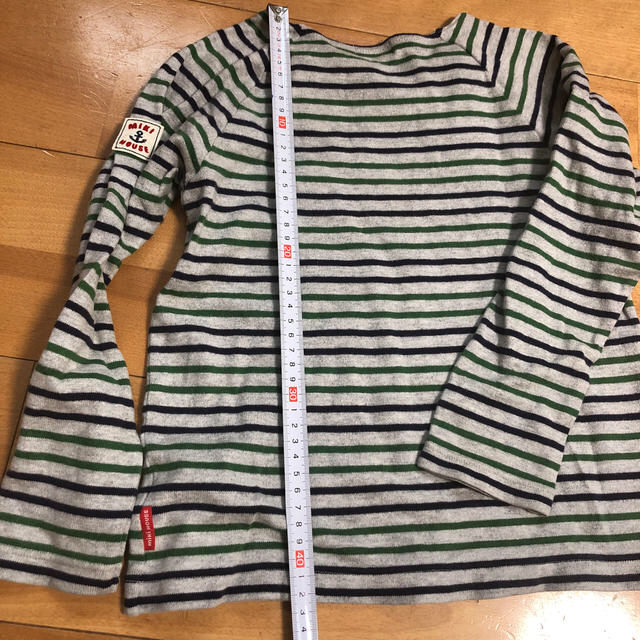 mikihouse(ミキハウス)の120  カットソー  長袖　／　ミキハウス  キッズ/ベビー/マタニティのキッズ服女の子用(90cm~)(Tシャツ/カットソー)の商品写真