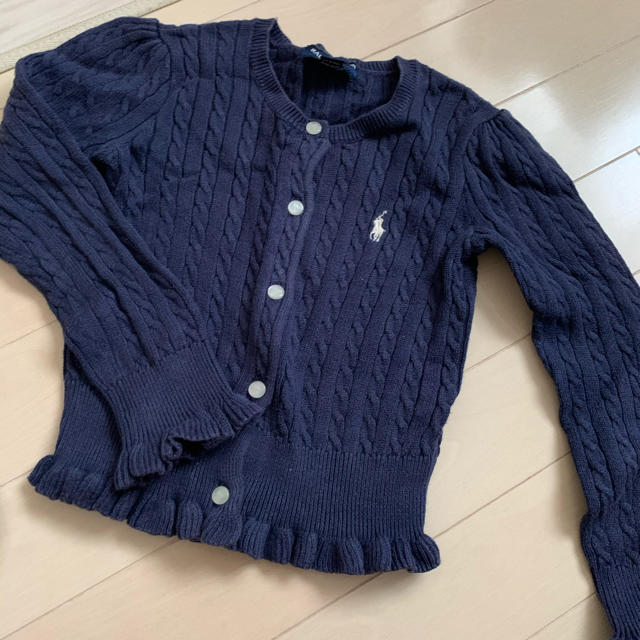 Ralph Lauren(ラルフローレン)のラルフローレン　4T キッズ/ベビー/マタニティのキッズ服女の子用(90cm~)(カーディガン)の商品写真