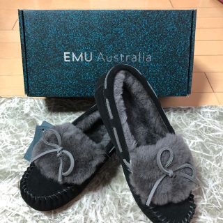 エミュー(EMU)の新品未使用 emu  エミュー モカシン 24cm  限定(スリッポン/モカシン)