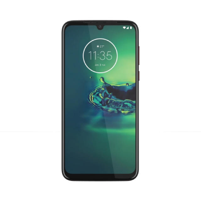 ANDROID(アンドロイド)のmotorola （モトローラ） moto g8 plus コズミックブルー スマホ/家電/カメラのスマートフォン/携帯電話(スマートフォン本体)の商品写真