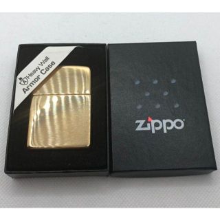 ジッポー(ZIPPO)の【オイル無し】Zippo ジッポライター ゴールド ジャンク品(タバコグッズ)