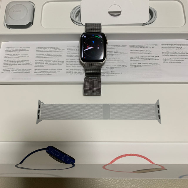 Apple Watch シリーズ6 44mm ステンレス　AppleCare加入