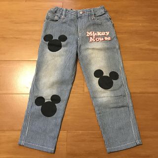 ディズニー(Disney)の（専用出品）ミッキーマウス デニム 110(パンツ/スパッツ)