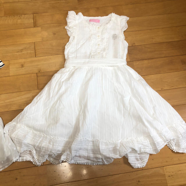 mezzo piano(メゾピアノ)のメゾピアノ  ワンピース　２点セット キッズ/ベビー/マタニティのキッズ服女の子用(90cm~)(ワンピース)の商品写真