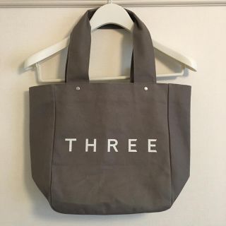 スリー(THREE)のTHREE スリー　ノベルティ(トートバッグ)