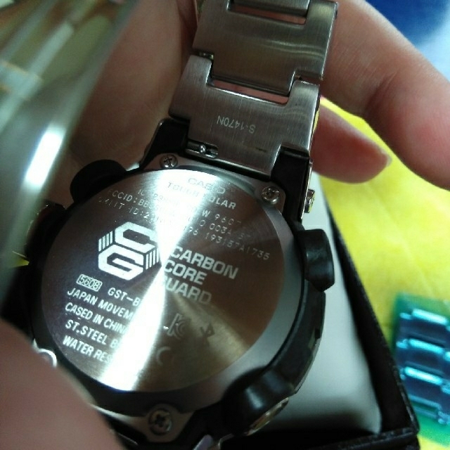 ２０１９年購入　腕時計 カシオ　GST-B200D-1A