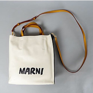 マルニ(Marni)のフブキ様専用　新品未使用　マルニ museo ロゴバッグ(トートバッグ)