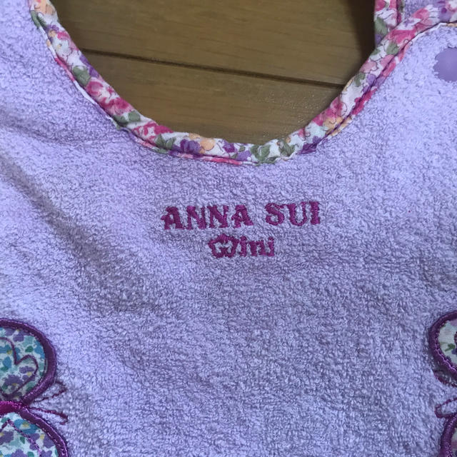 ANNA SUI mini(アナスイミニ)のアナスイ ミニ ベビースタイ キッズ/ベビー/マタニティのこども用ファッション小物(ベビースタイ/よだれかけ)の商品写真