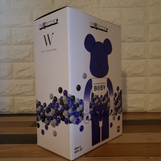 MEDICOM TOY(メディコムトイ)のMY FIRST BE@RBRICK B@BY MACAU 100%&400% エンタメ/ホビーのおもちゃ/ぬいぐるみ(キャラクターグッズ)の商品写真