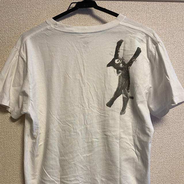 Design Tshirts Store graniph(グラニフ)のぎんさん専用 猫プリントTシャツ メンズのトップス(Tシャツ/カットソー(半袖/袖なし))の商品写真